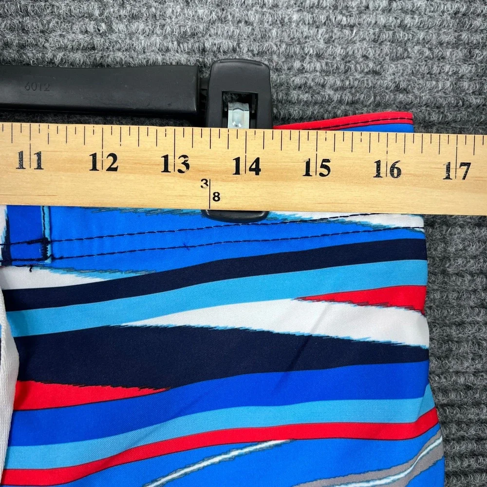Speedo Shatter Stripe‎ Board Shorts Swim Trunks Striped L Men Beachwear